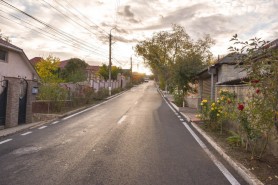 FOTO // Orașul Orhei continuă să fie modernizat. A fost deschisă o altă stradă renovată în cartierul Lupoaica